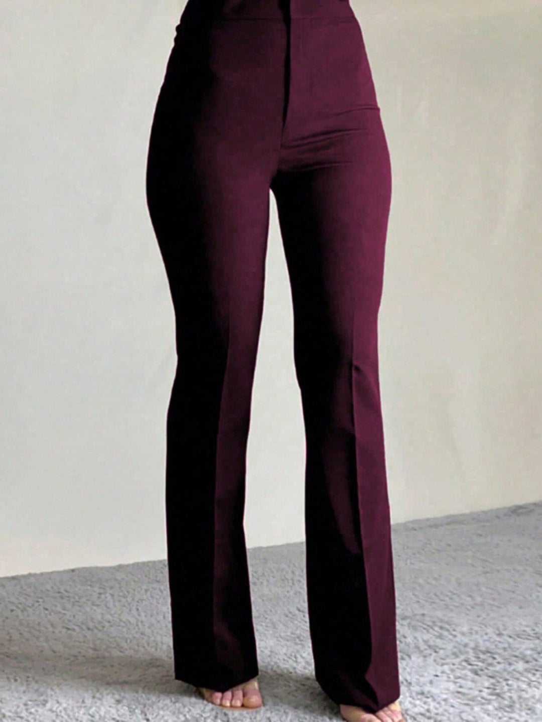 Pantaloni SHEIN, vișiniu