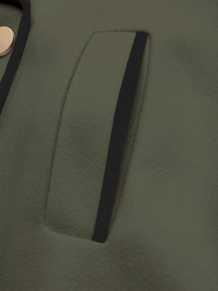 Palton SHEIN, verde