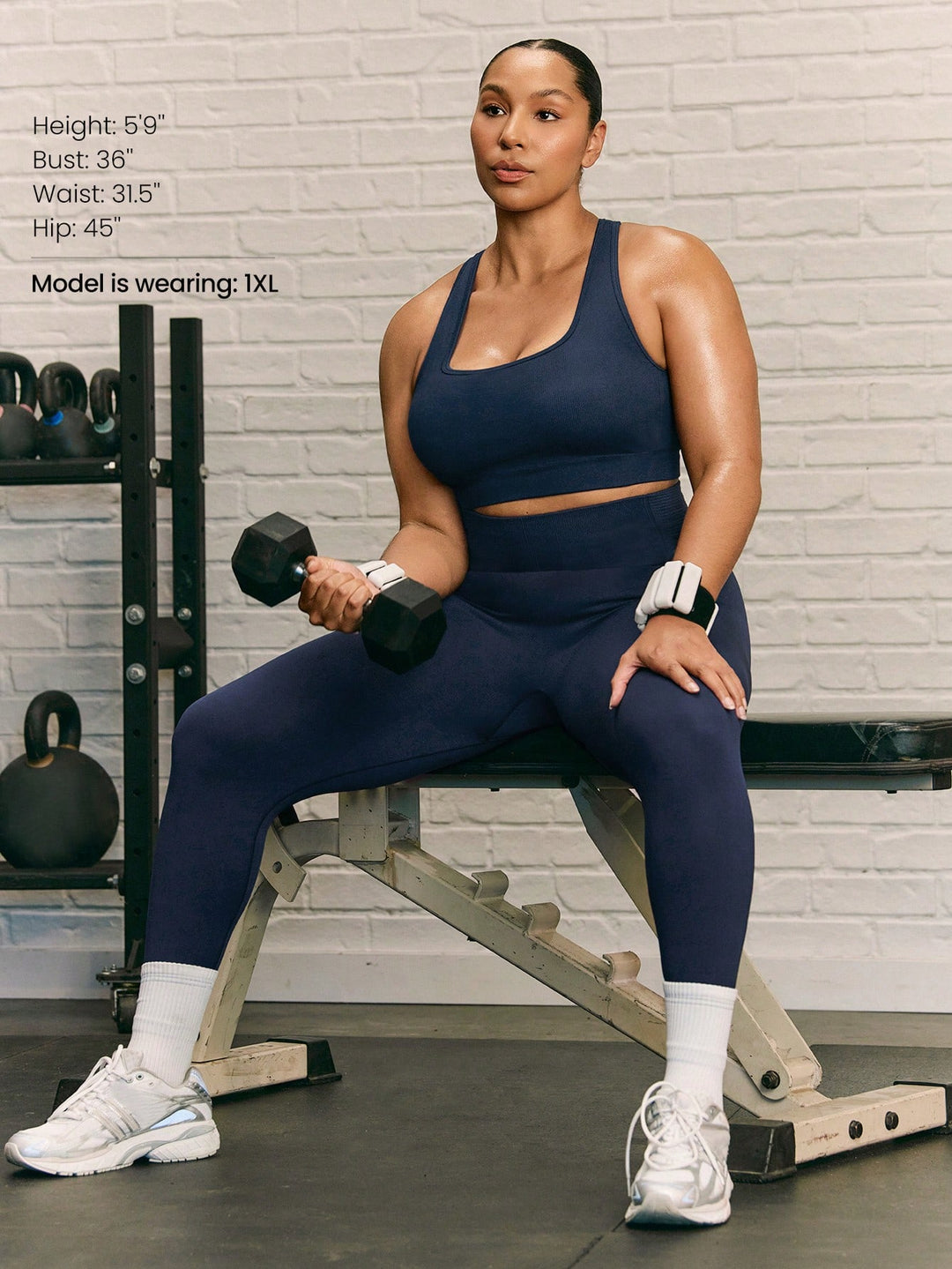 SHEIN sportmelltartó, kék
