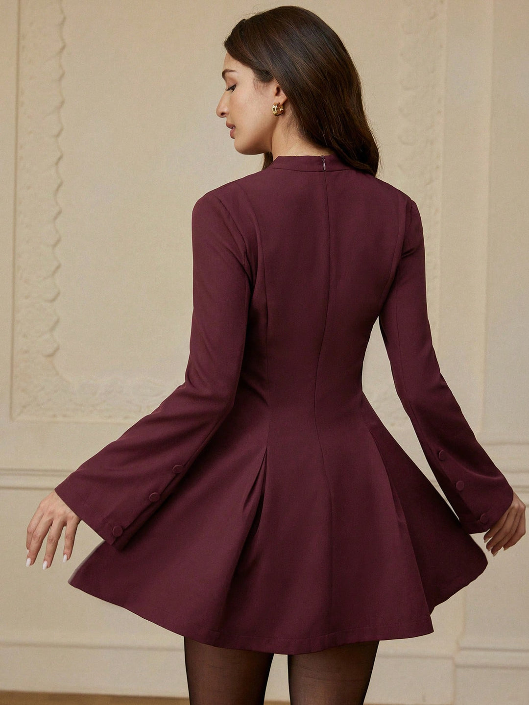 Rochie mini SHEIN, vișiniu
