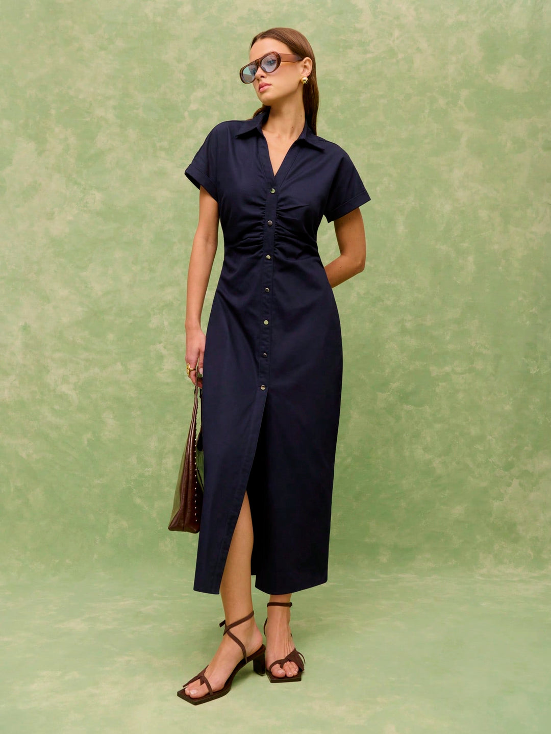 Rochie midi SHEIN, albastru