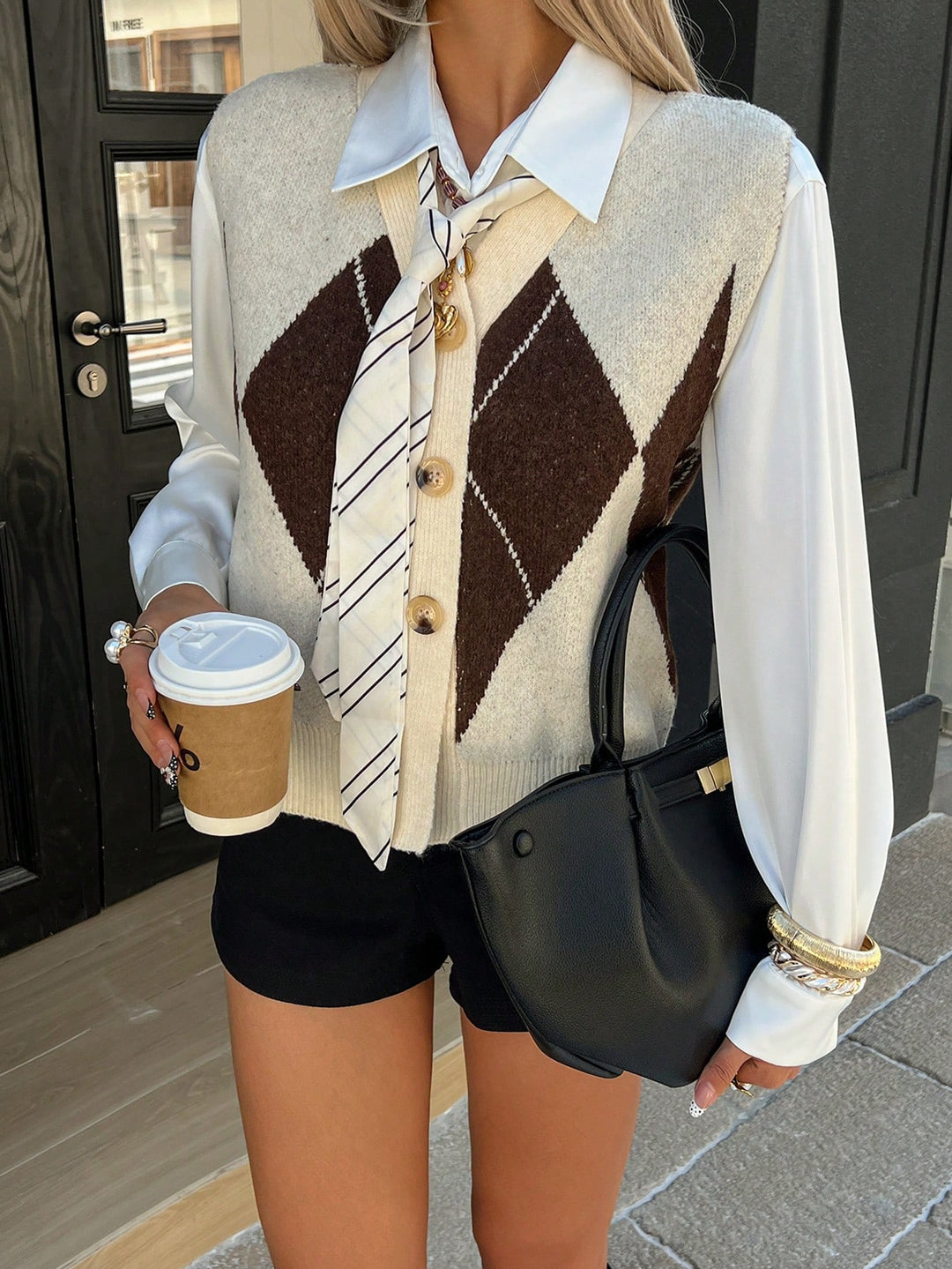 Vestă SHEIN, mix culori