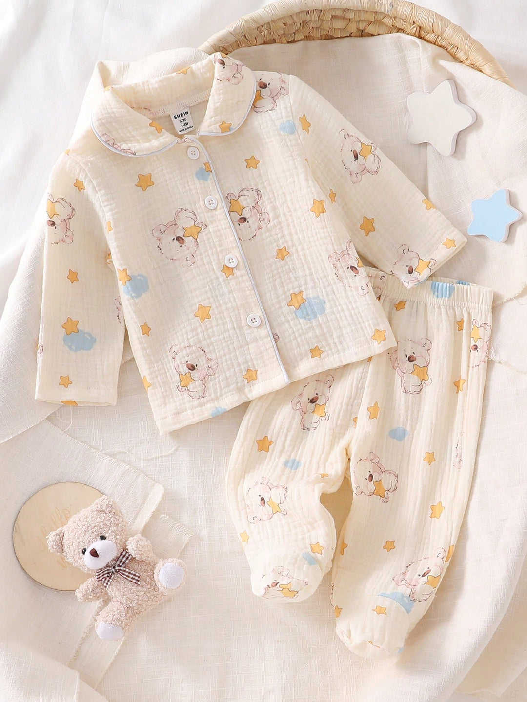 Compleu pijamale SHEIN, mix culori