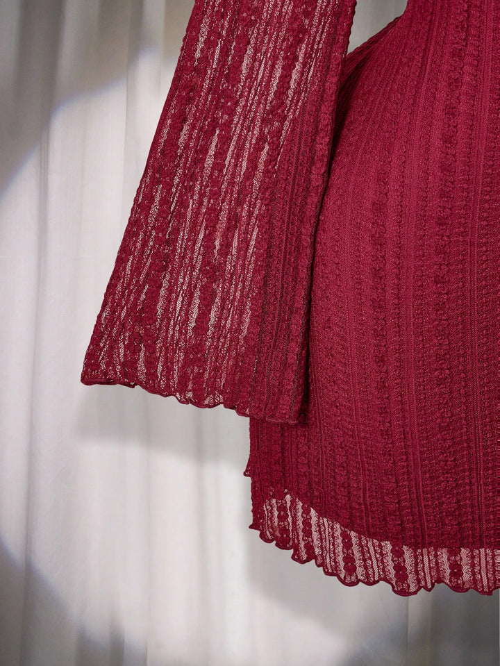 SHEIN mini ruha, piros