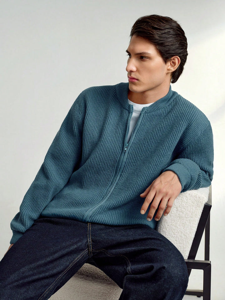 Cardigan SHEIN, albastru