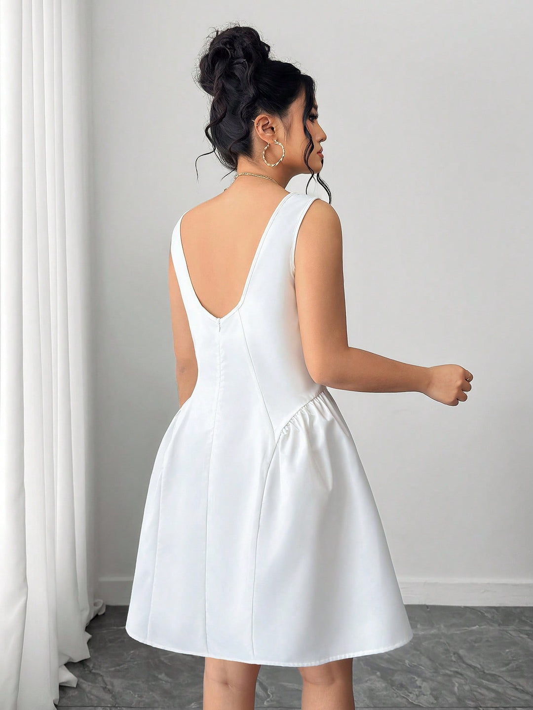 Rochie SHEIN, alb