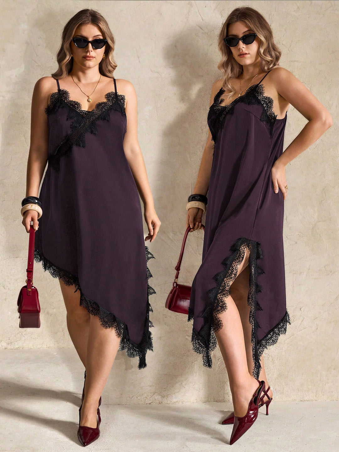 Rochie SHEIN, maro