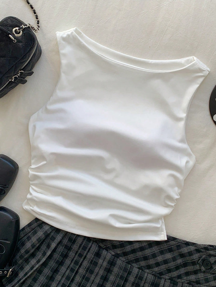 Top SHEIN, alb
