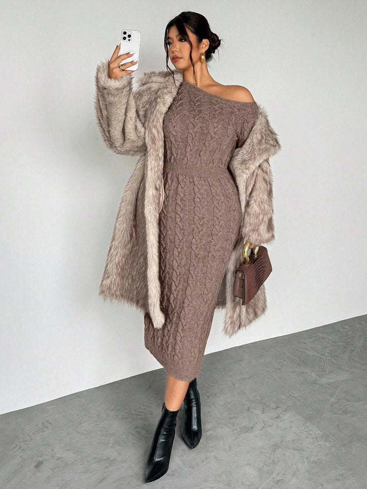 Rochie SHEIN, maro