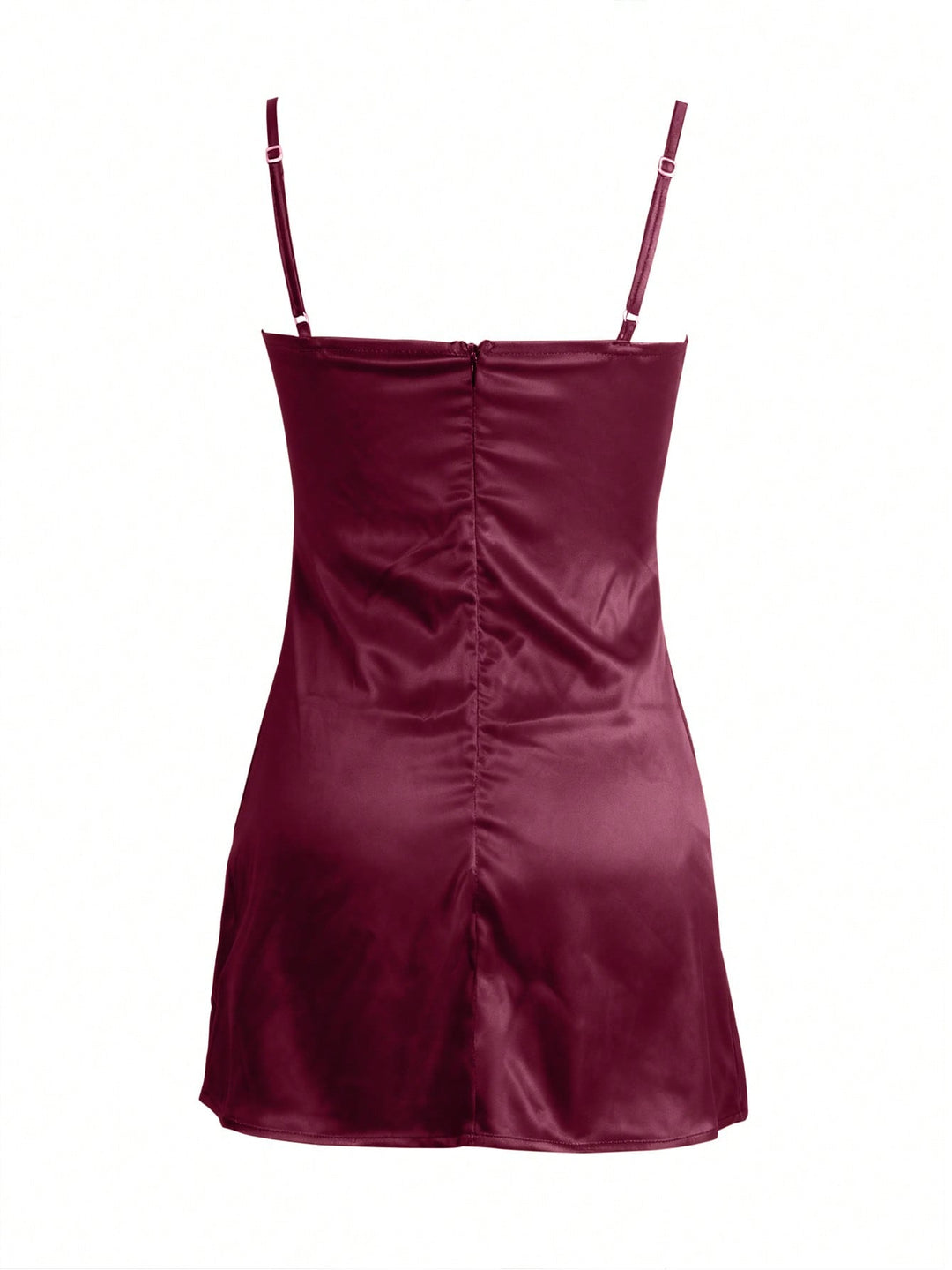 Rochie scurtă SHEIN, vișiniu
