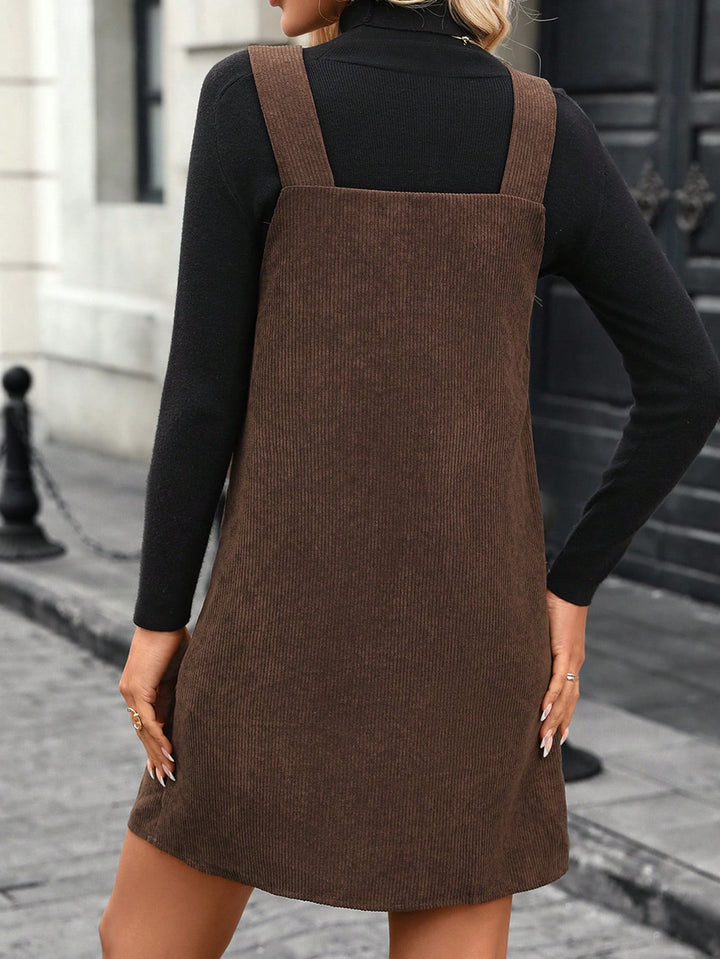 Rochie mini SHEIN, maro