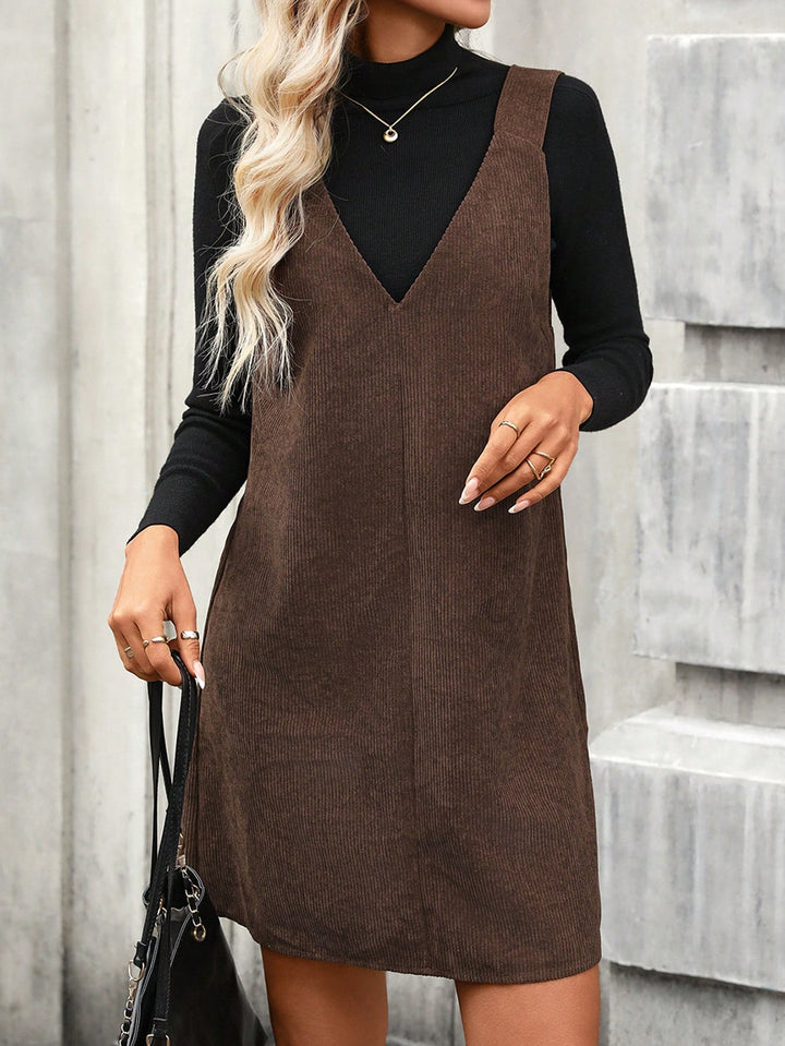 Rochie mini SHEIN, maro