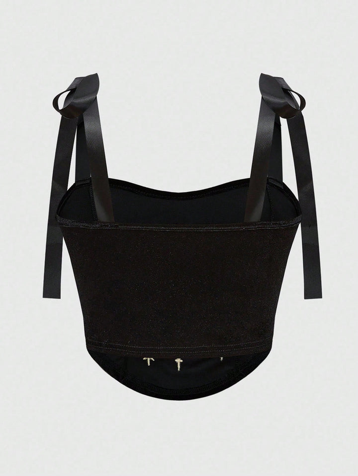SHEIN top, fekete