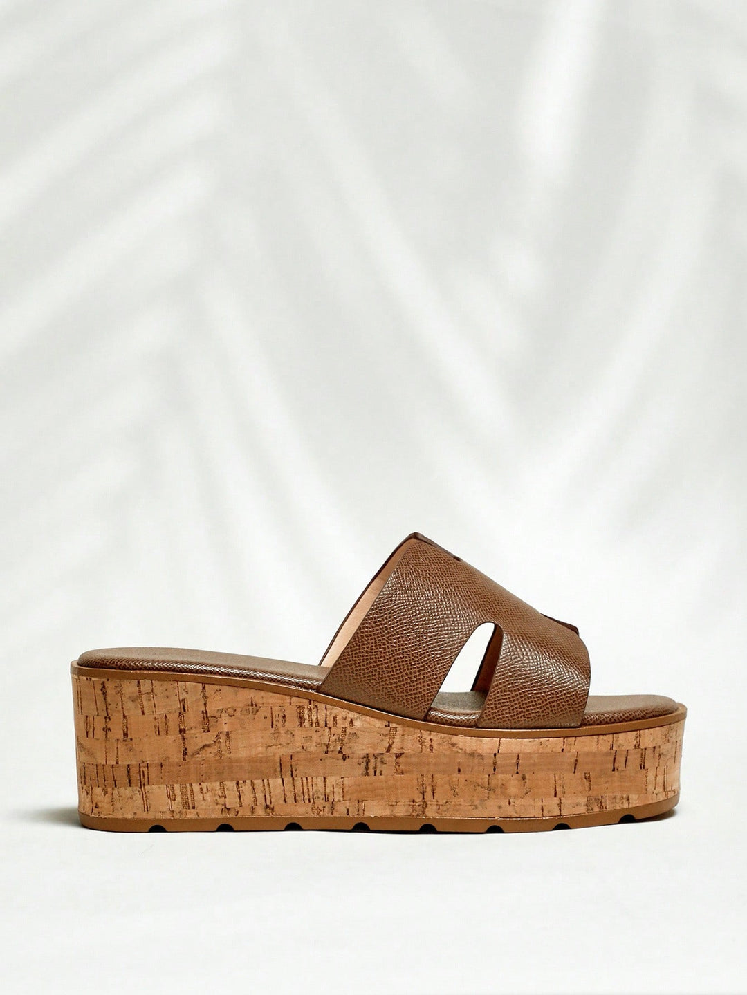 SHEIN szandál, khaki