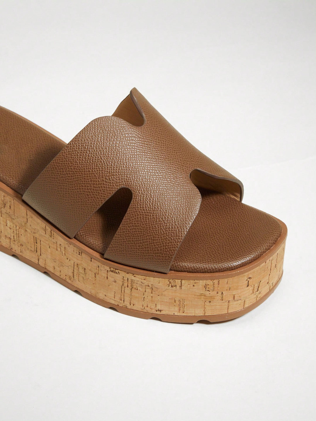 SHEIN szandál, khaki