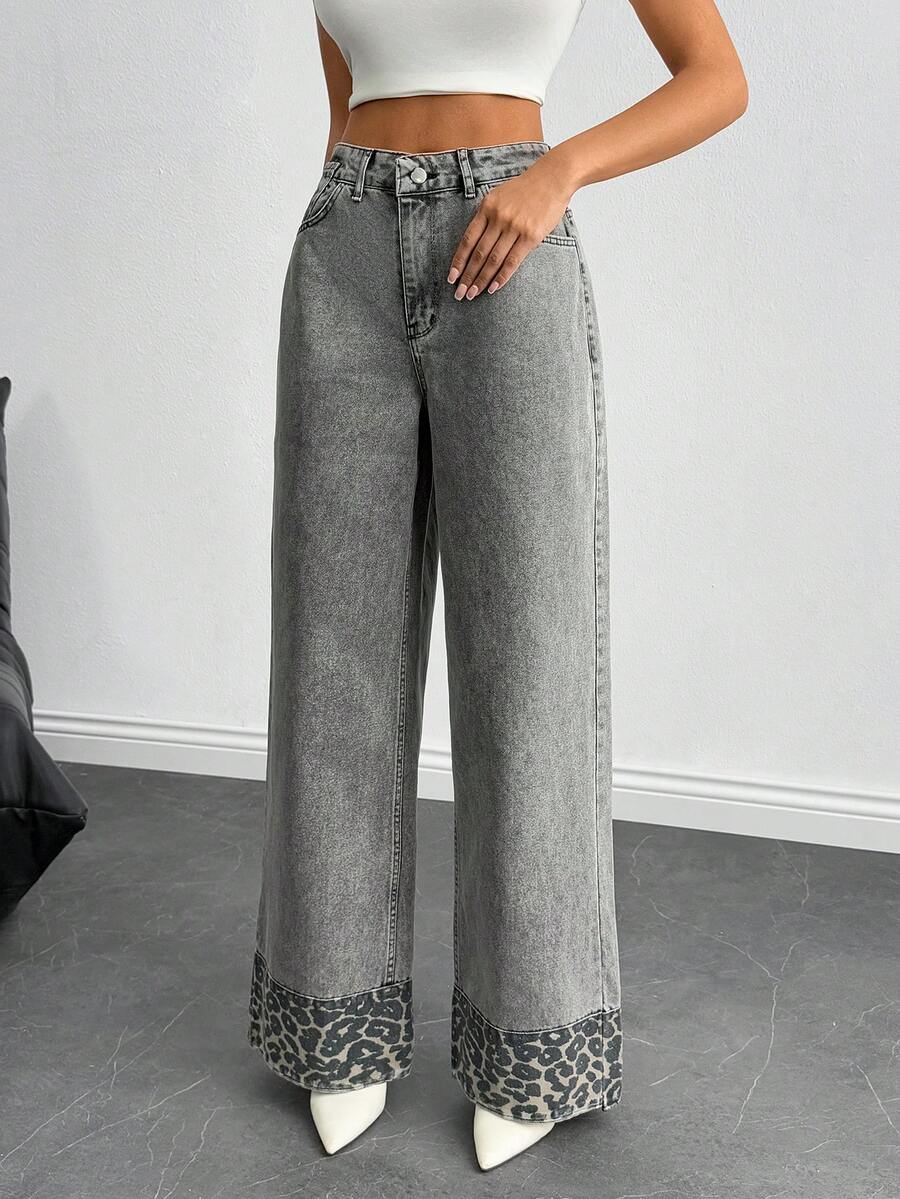 Jeans SHEIN, gri
