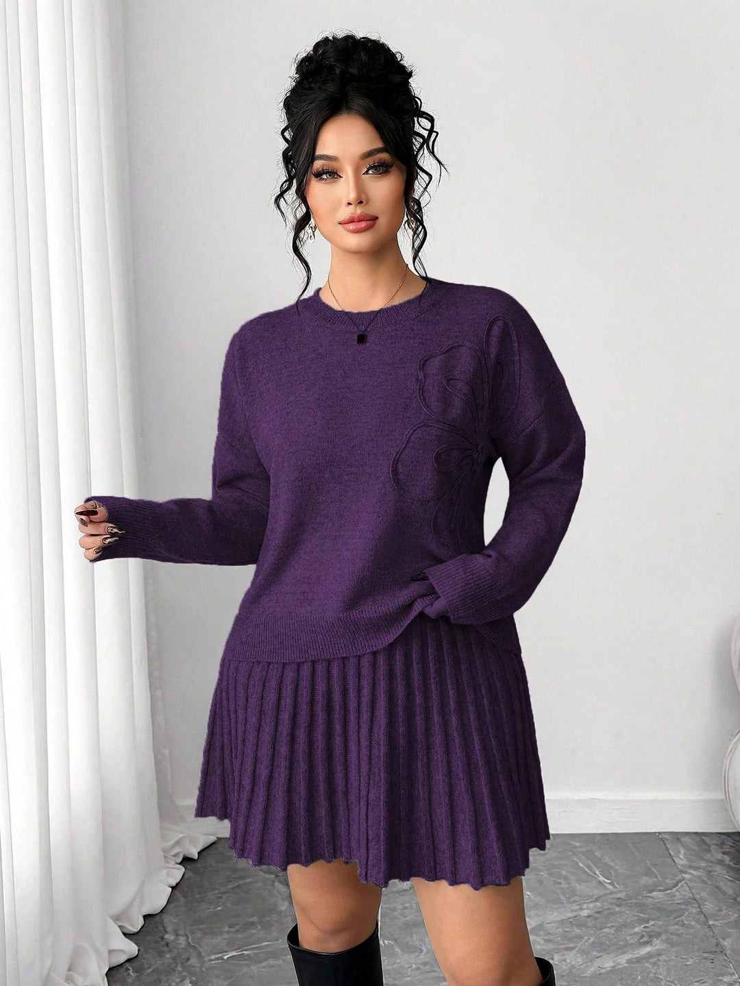 SHEIN, lila szett
