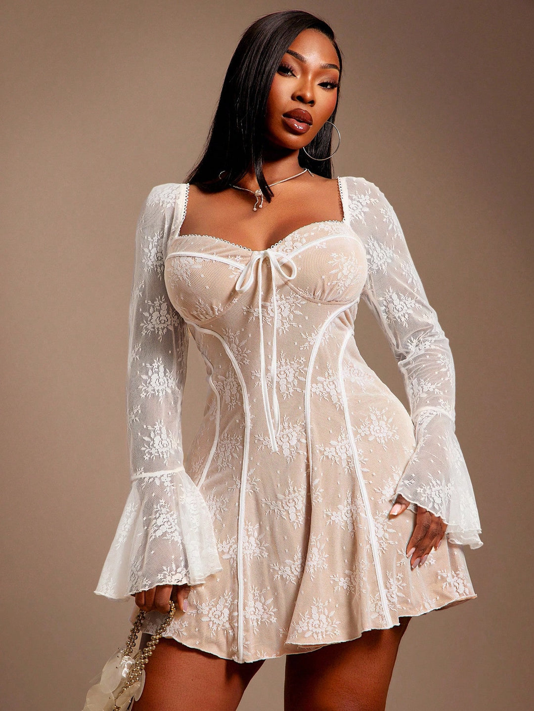 Rochie SHEIN, alb