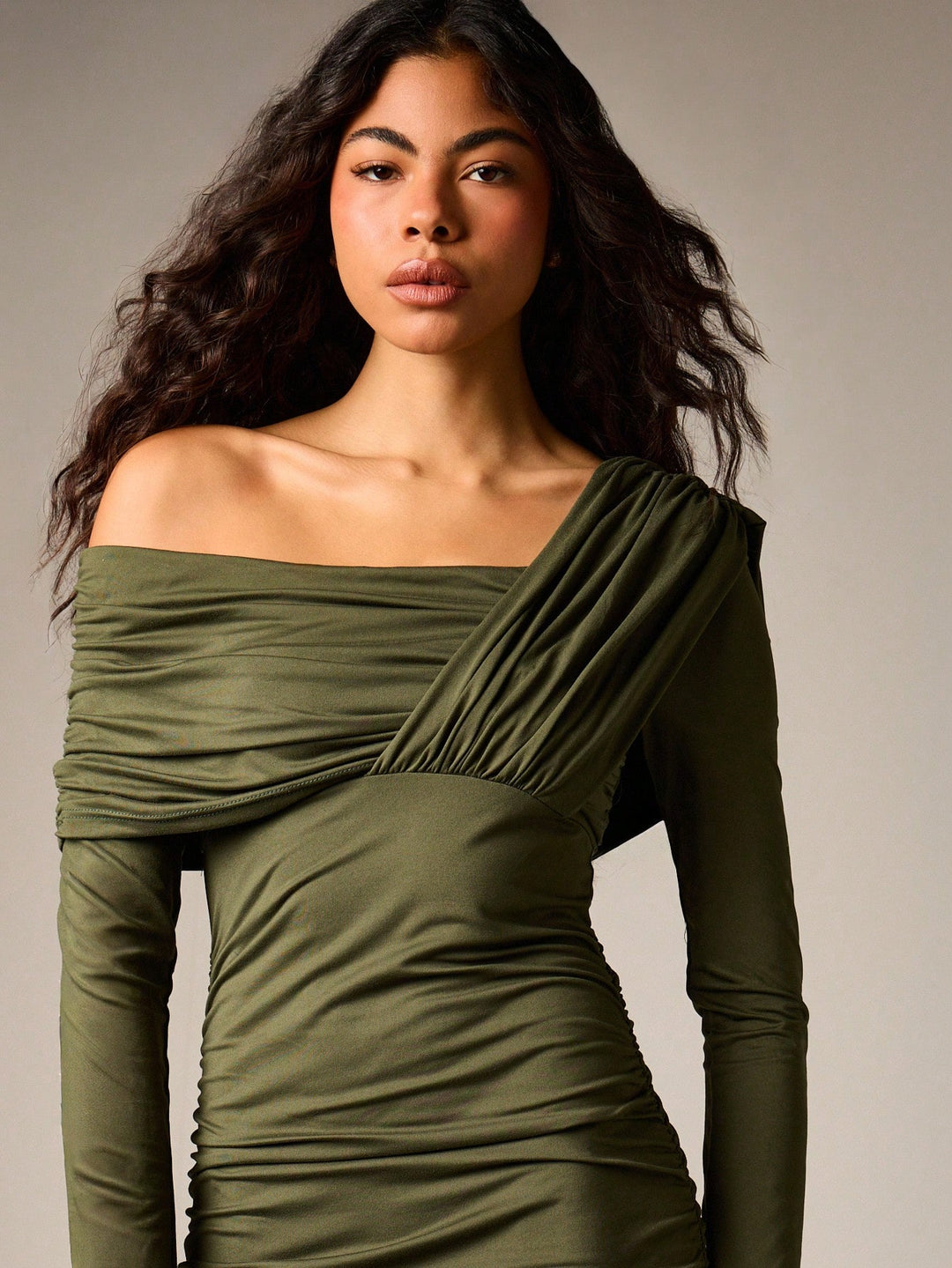 Rochie maxi SHEIN, verde