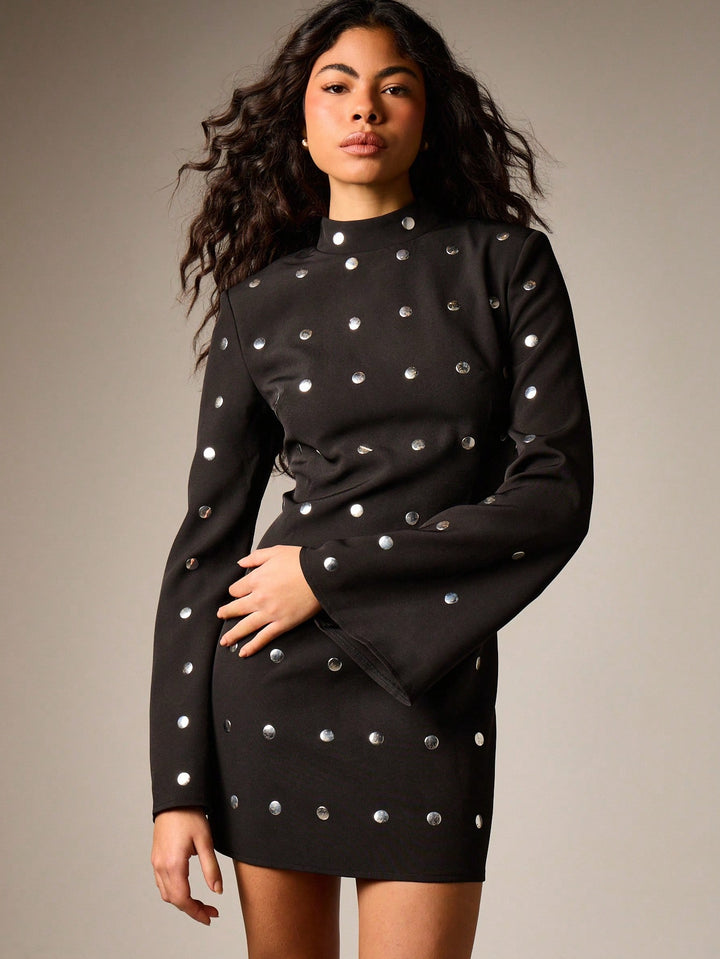 SHEIN Mini ruha, fekete