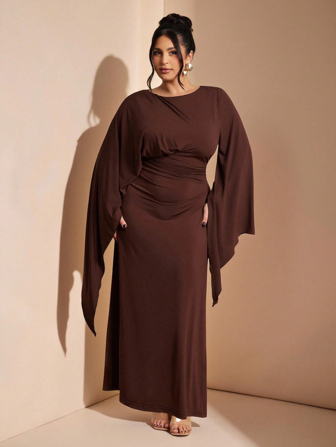 Rochie SHEIN, maro