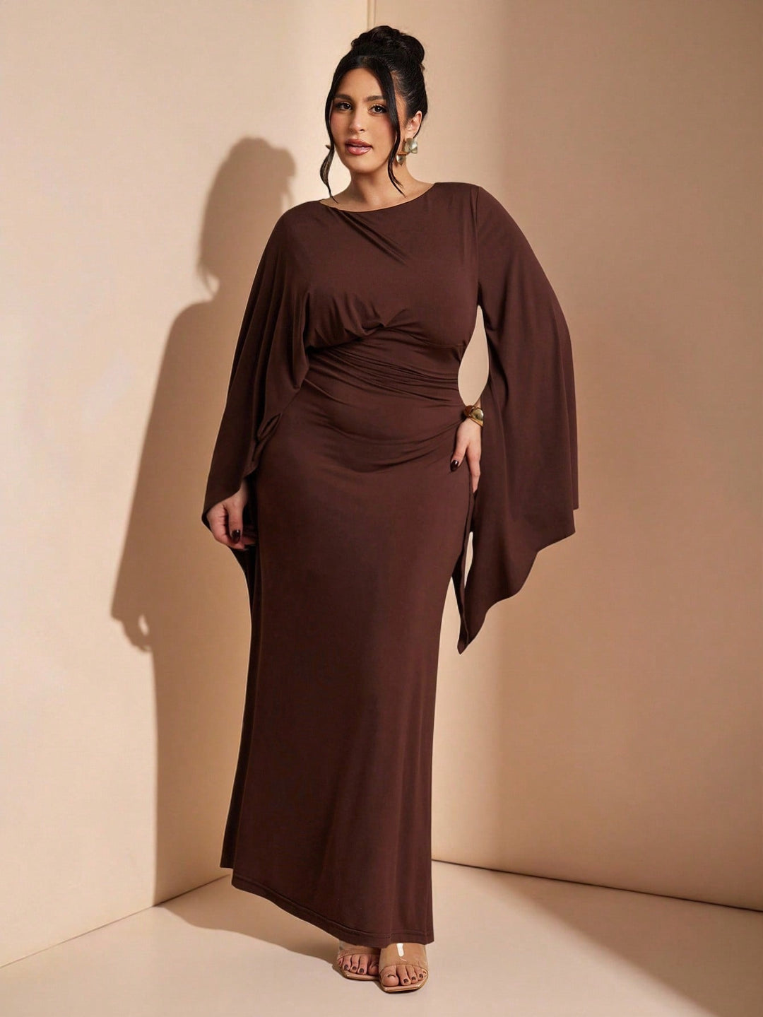 Rochie SHEIN, maro