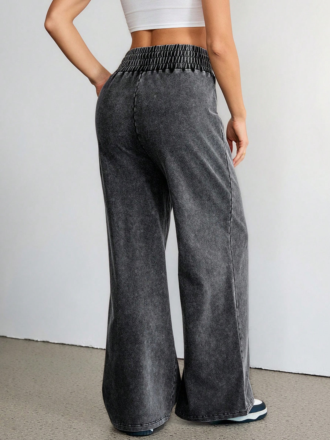 Pantaloni SHEIN, gri