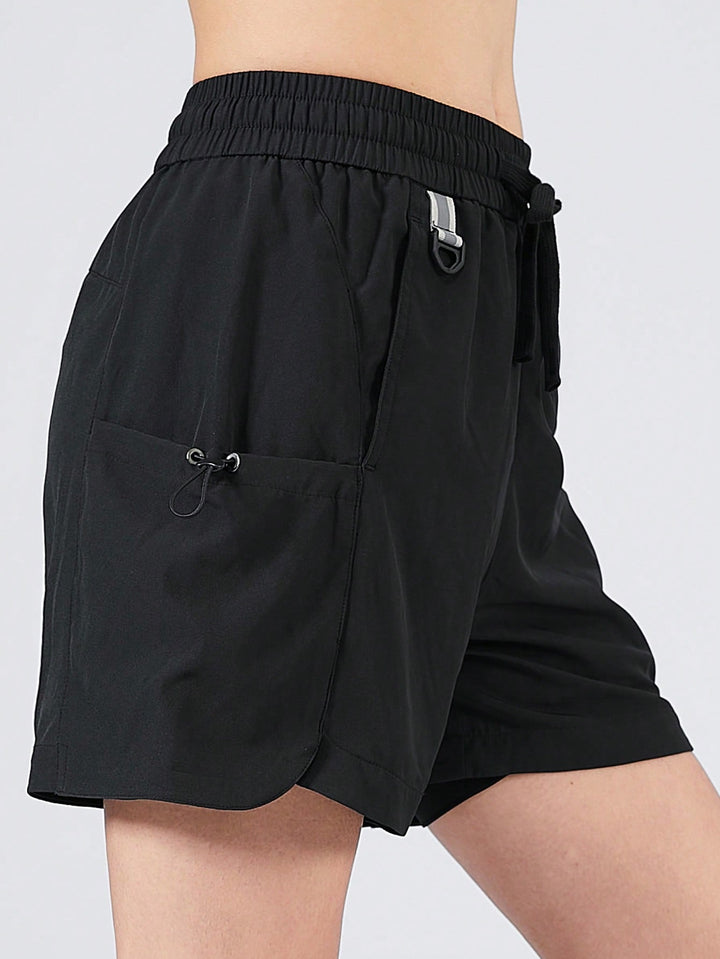 Pantaloni scurți SHEIN, negru