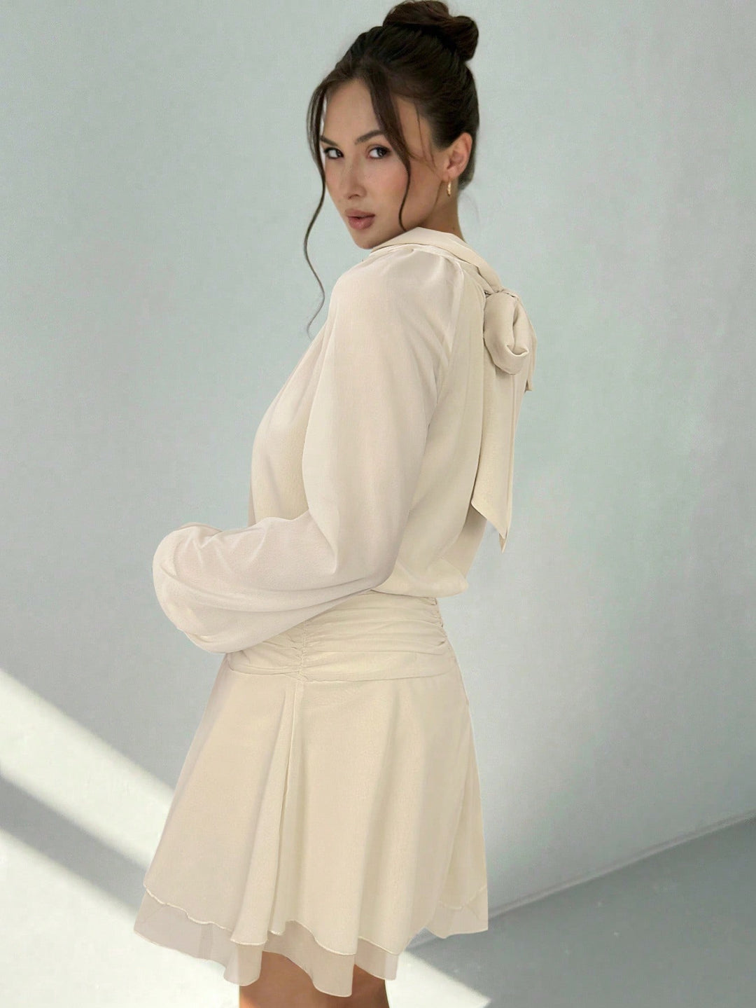 Rochie mini SHEIN, portocaliu