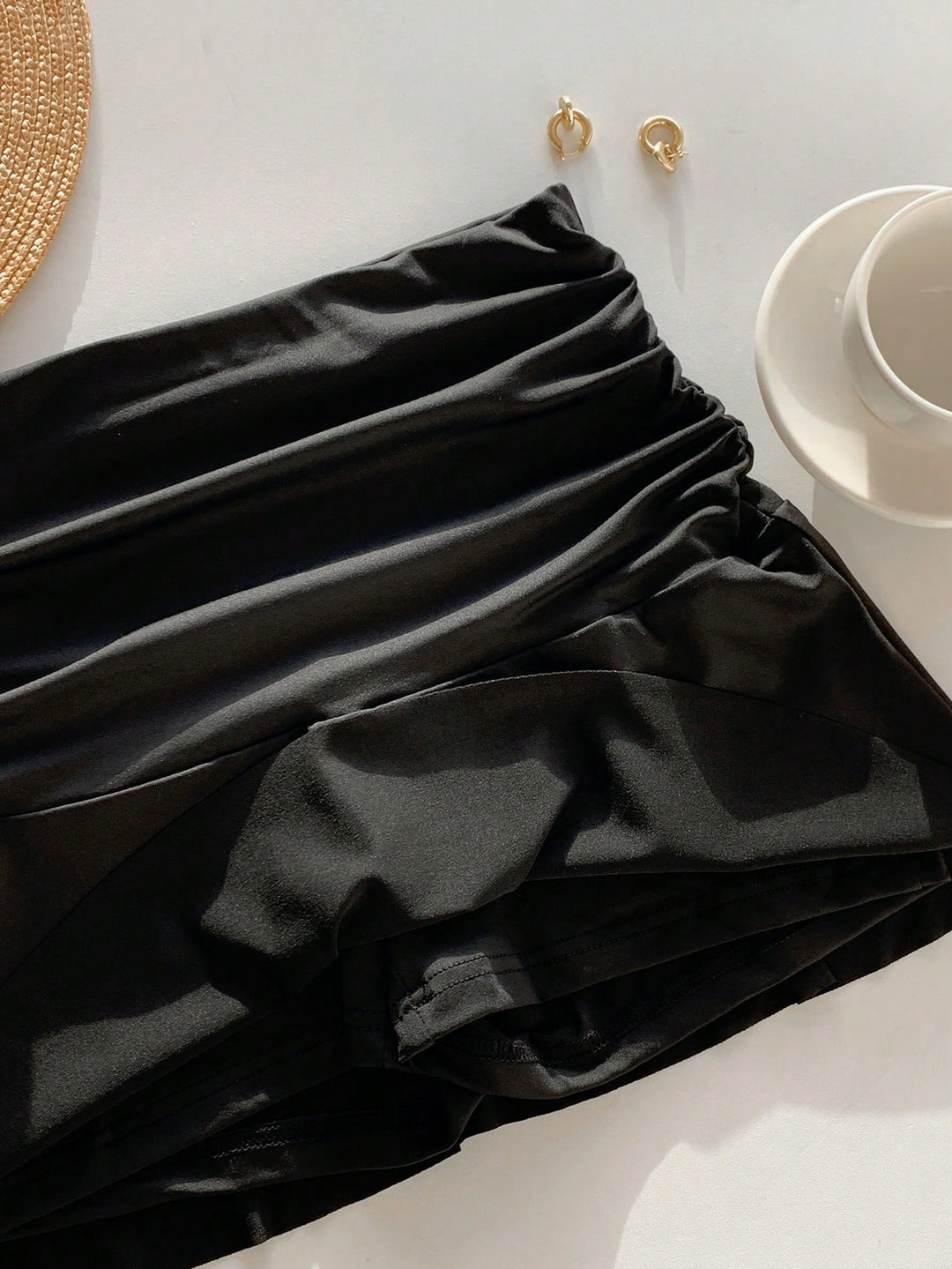 Fustă pantalon SHEIN, negru