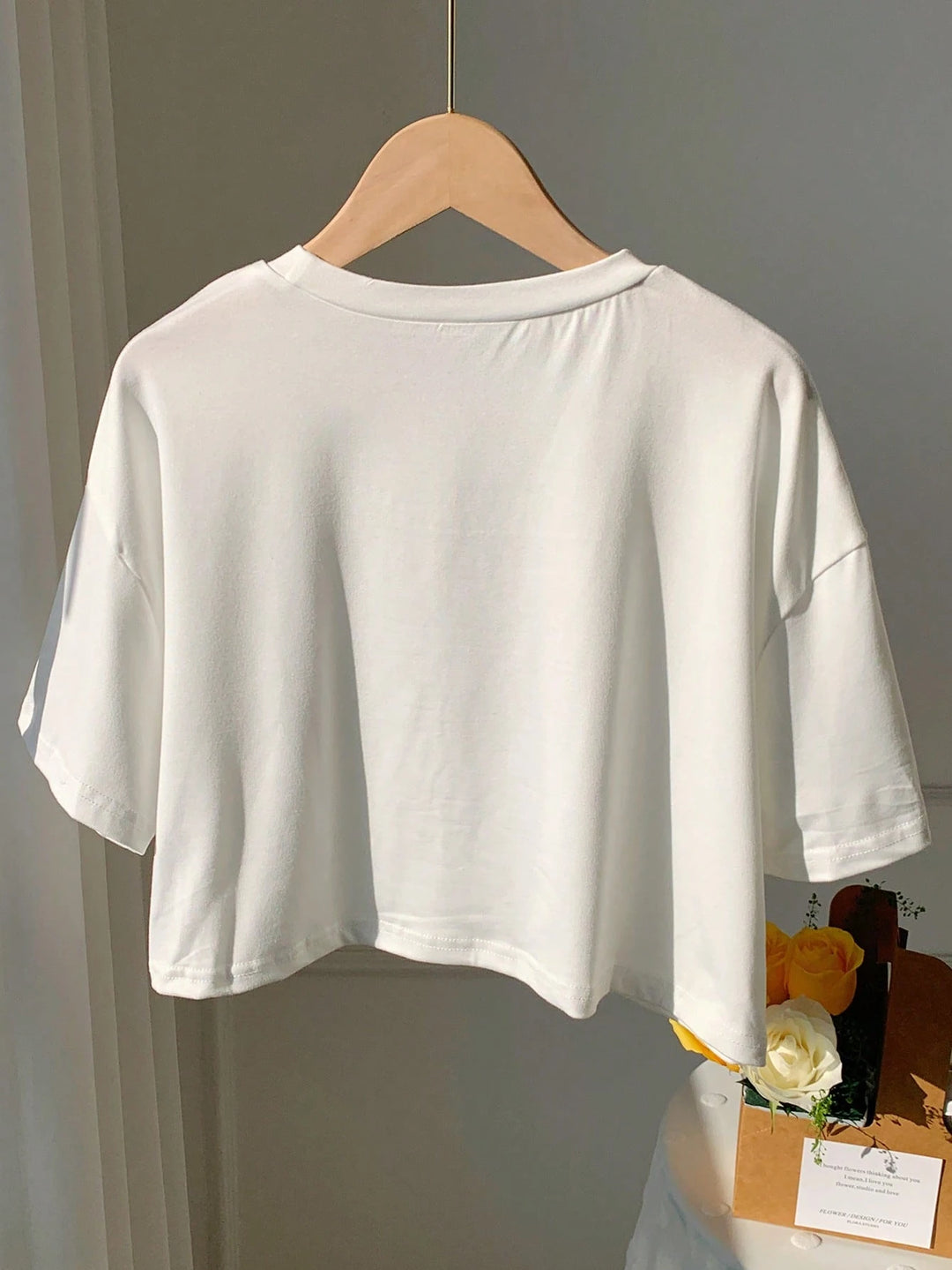Tricou SHEIN, alb