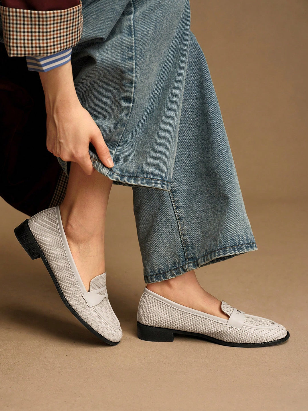 Pantofi cu toc SHEIN, bej