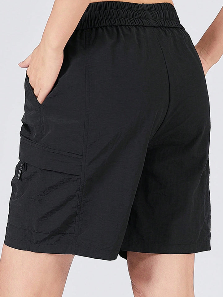 Pantaloni scurți SHEIN, negru