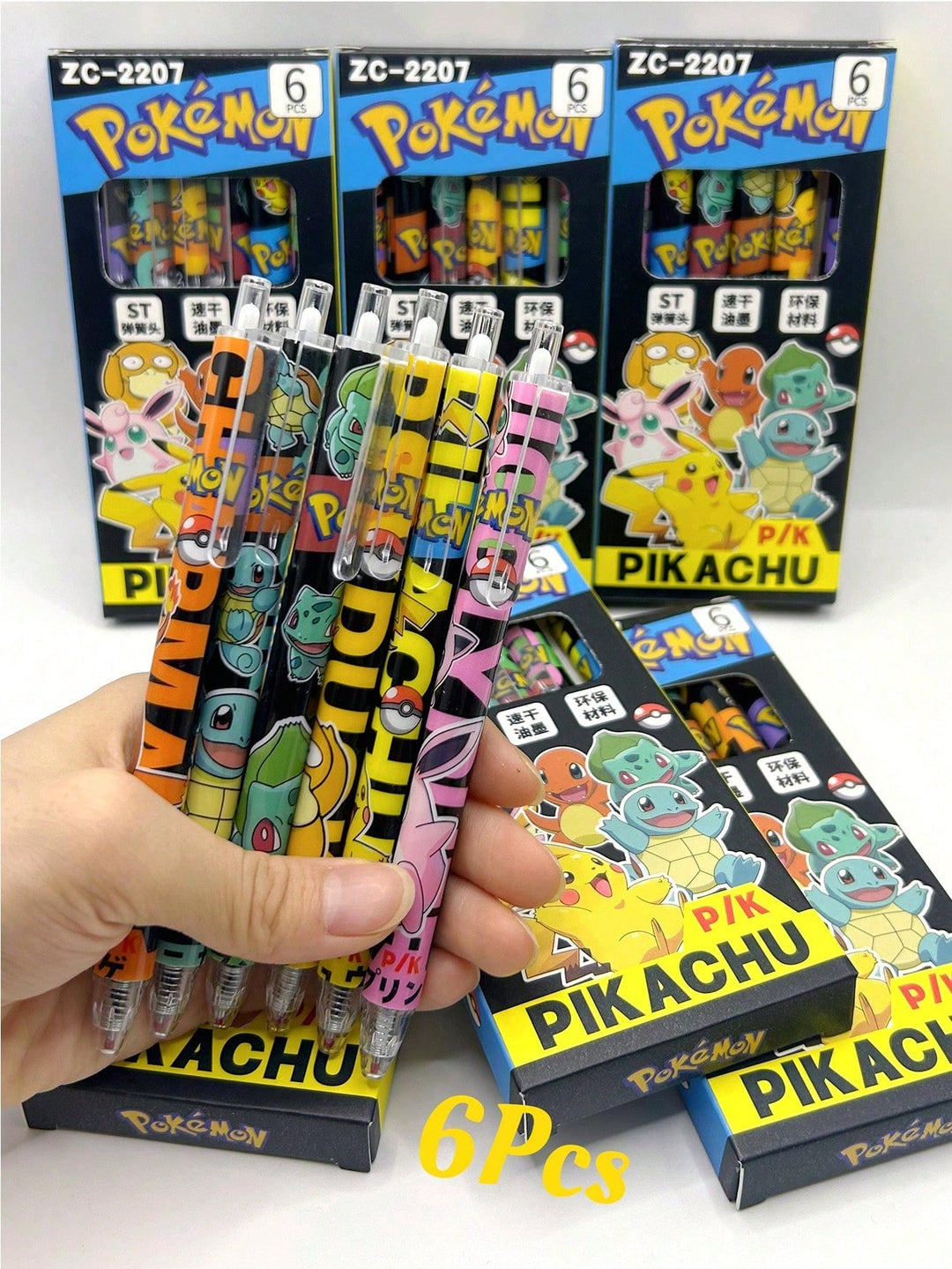 Pix cu gel SHEIN, mix culori