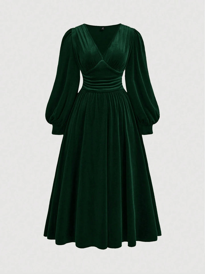 Rochie maxi SHEIN, verde