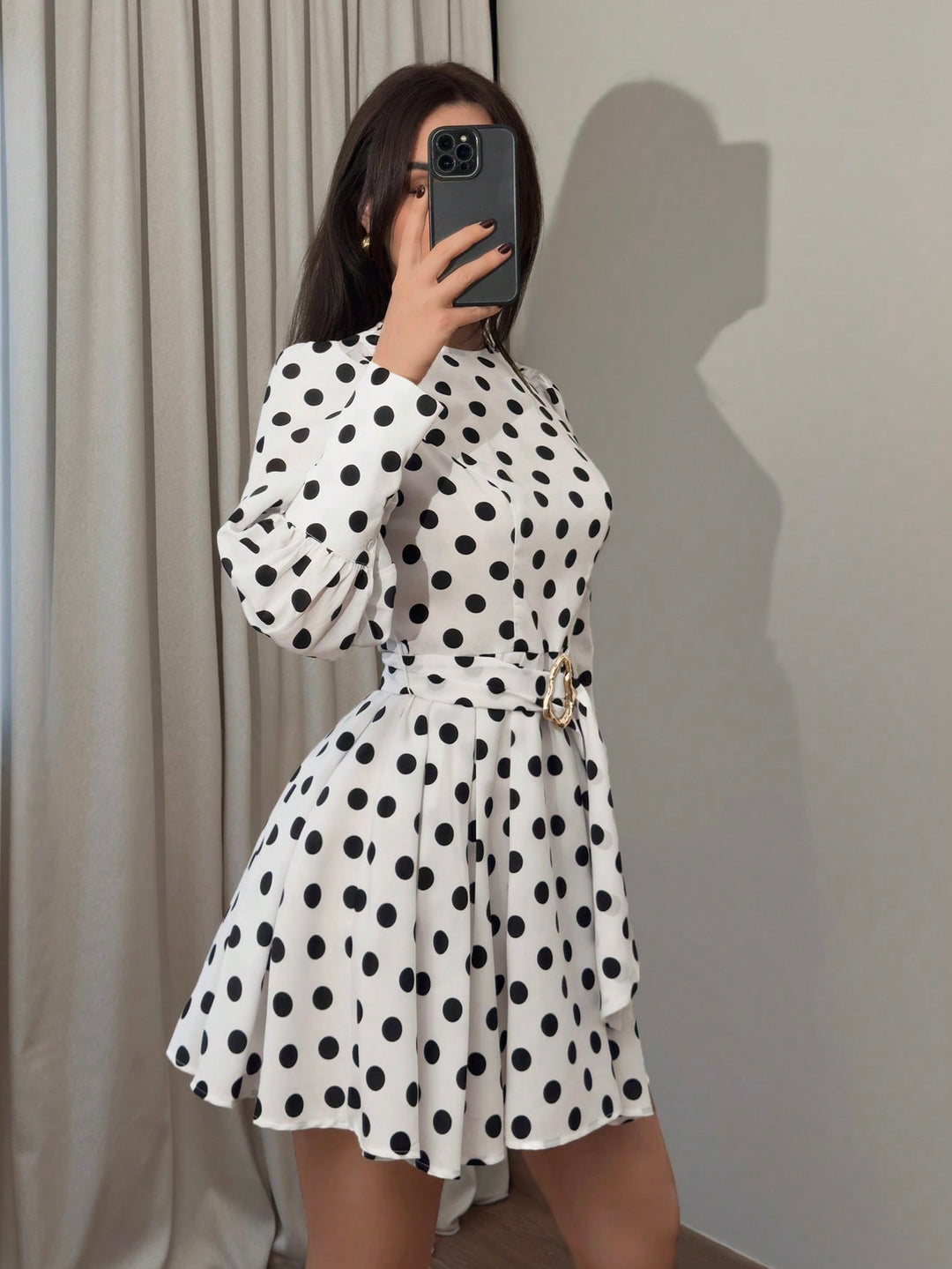Rochie mini SHEIN, alb