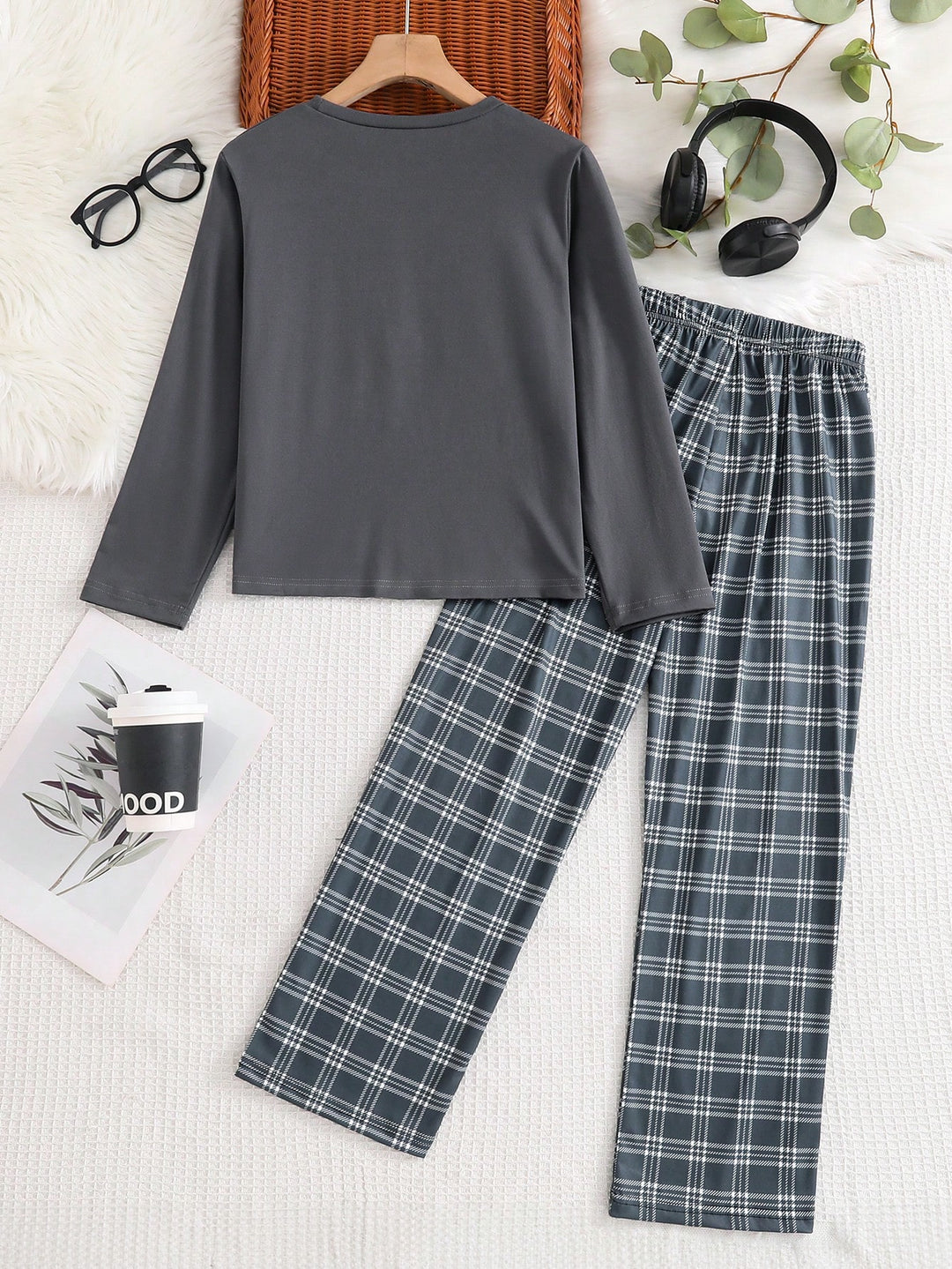 Pijama SHEIN, gri