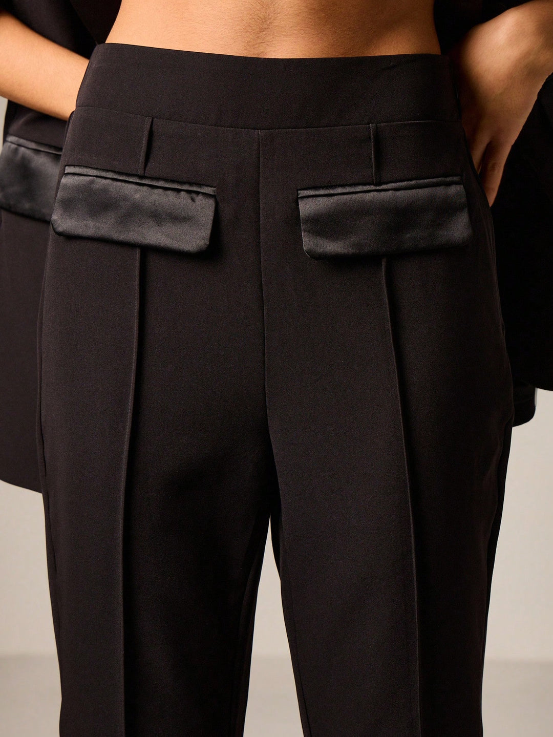 Pantaloni SHEIN, negru