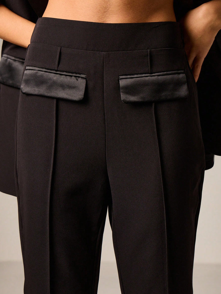 Pantaloni SHEIN, negru