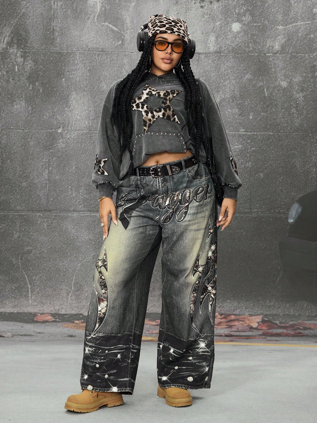 Jeans SHEIN, mix culori