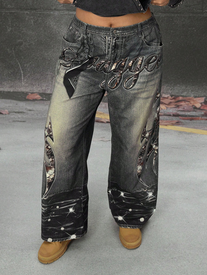 Jeans SHEIN, mix culori