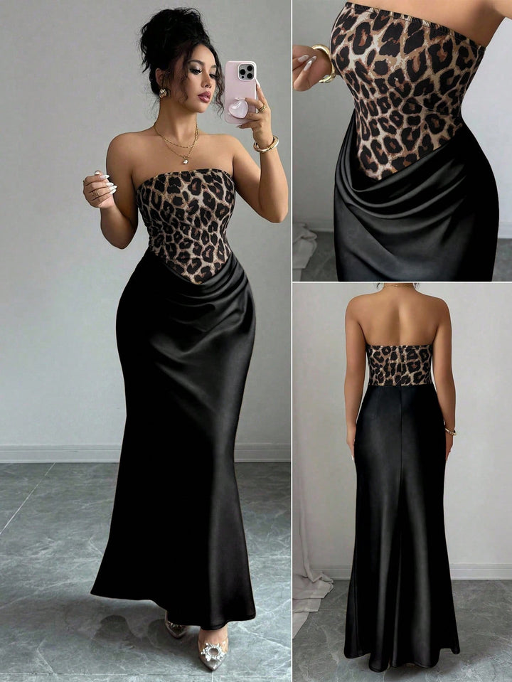 Rochie midi SHEIN, negru