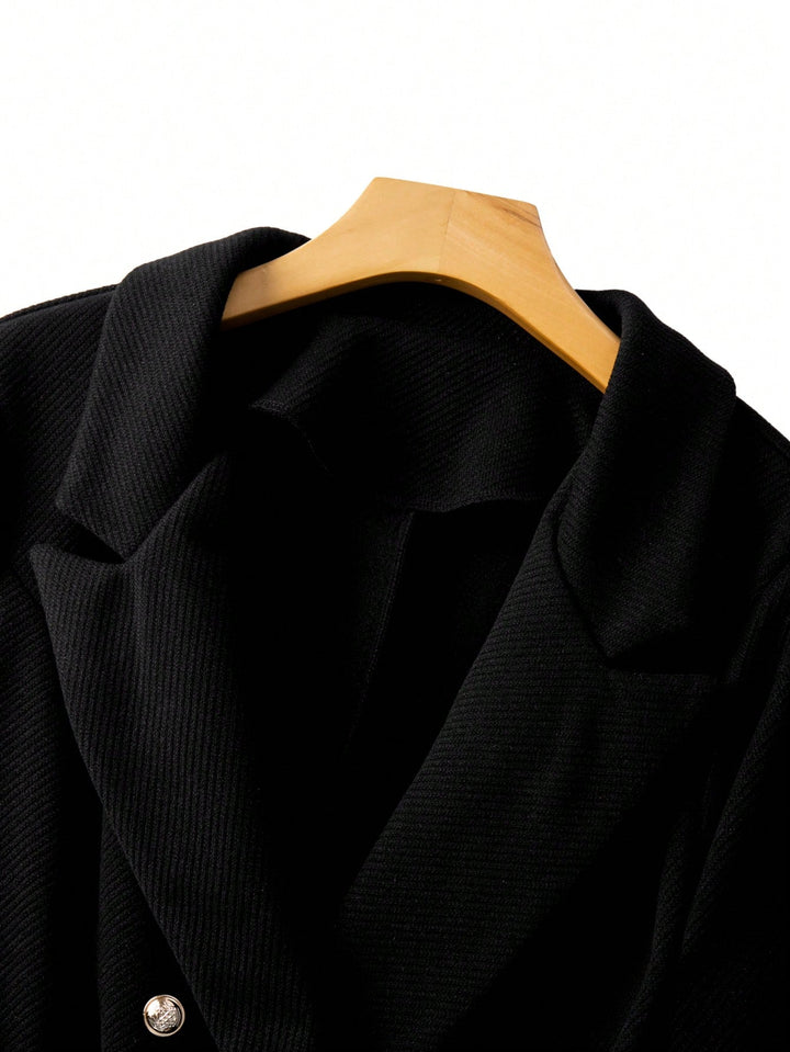 Sacou SHEIN, negru