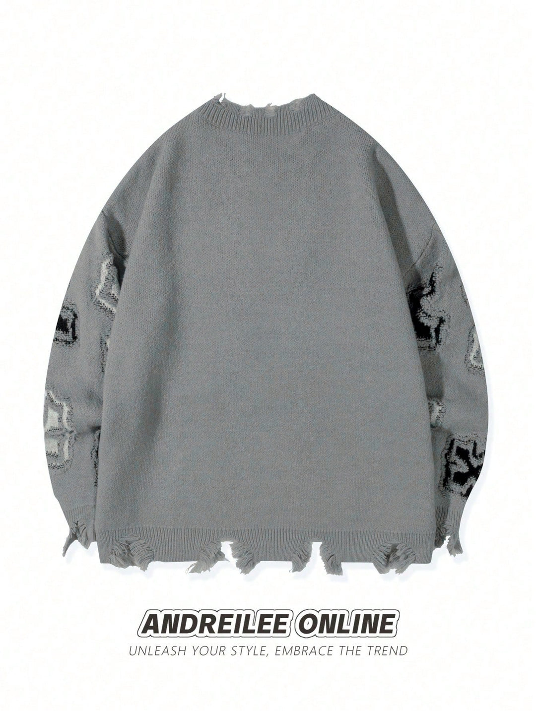 Pulover SHEIN, gri
