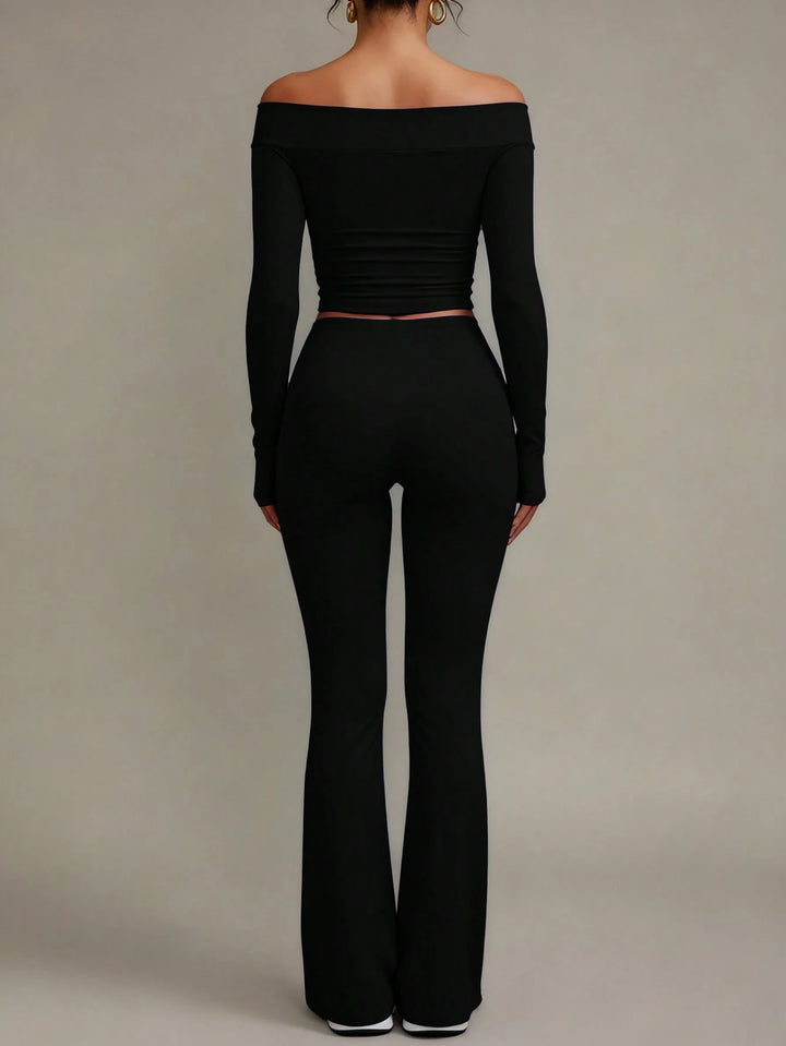 Pantaloni SHEIN, negru