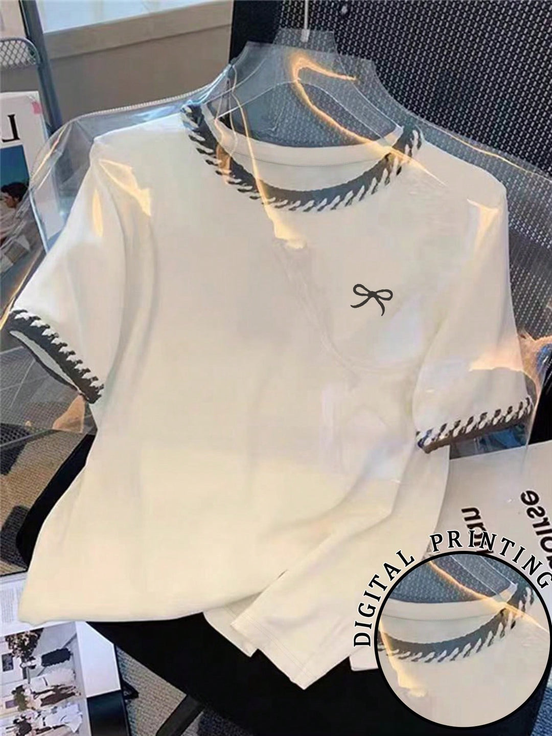 Tricou SHEIN, alb