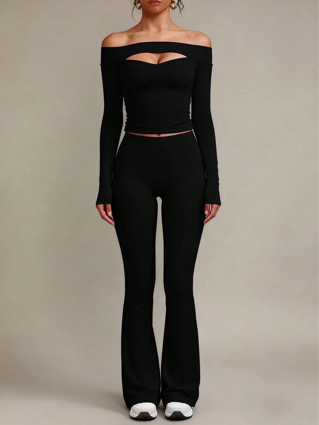 Pantaloni SHEIN, negru
