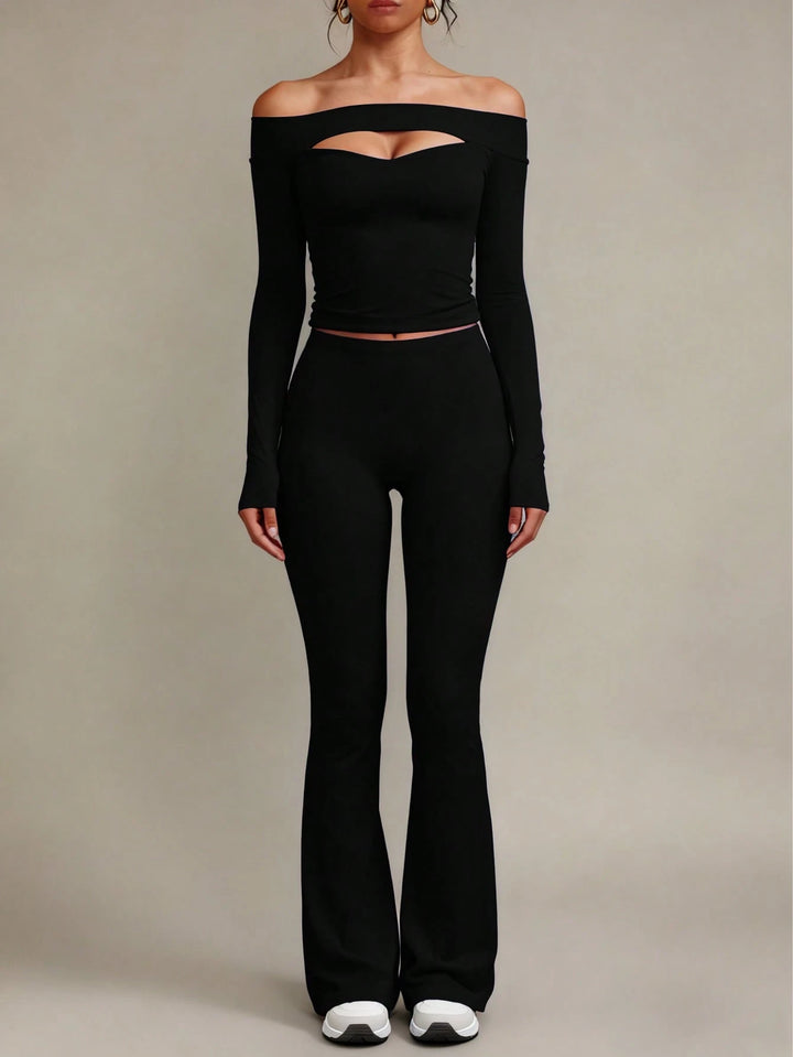 Pantaloni SHEIN, negru