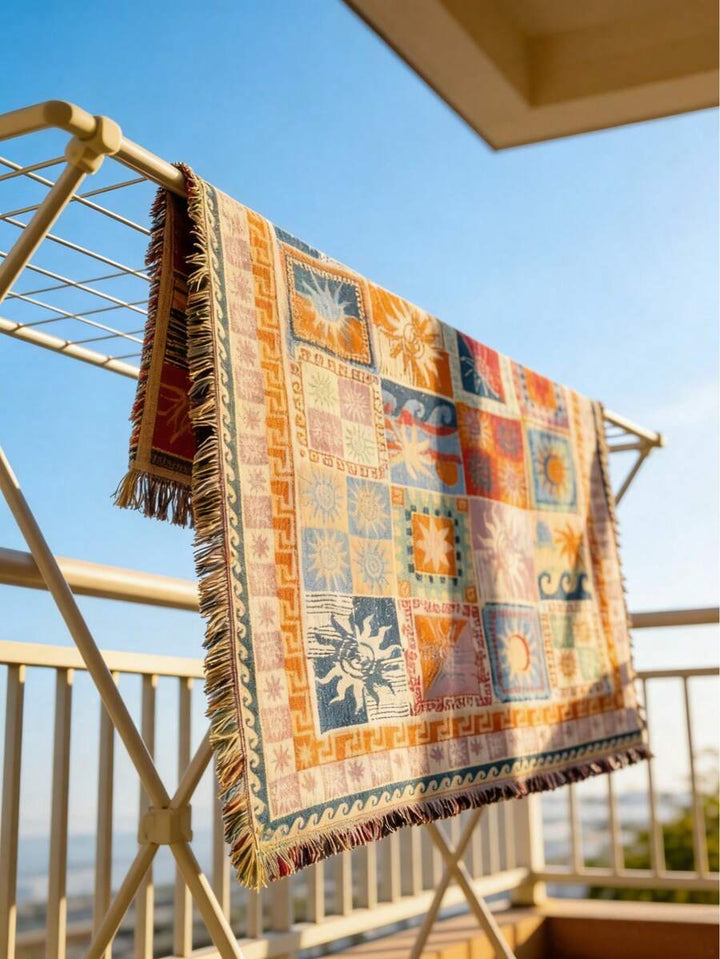 Covor pentru picnic SHEIN, mix culori