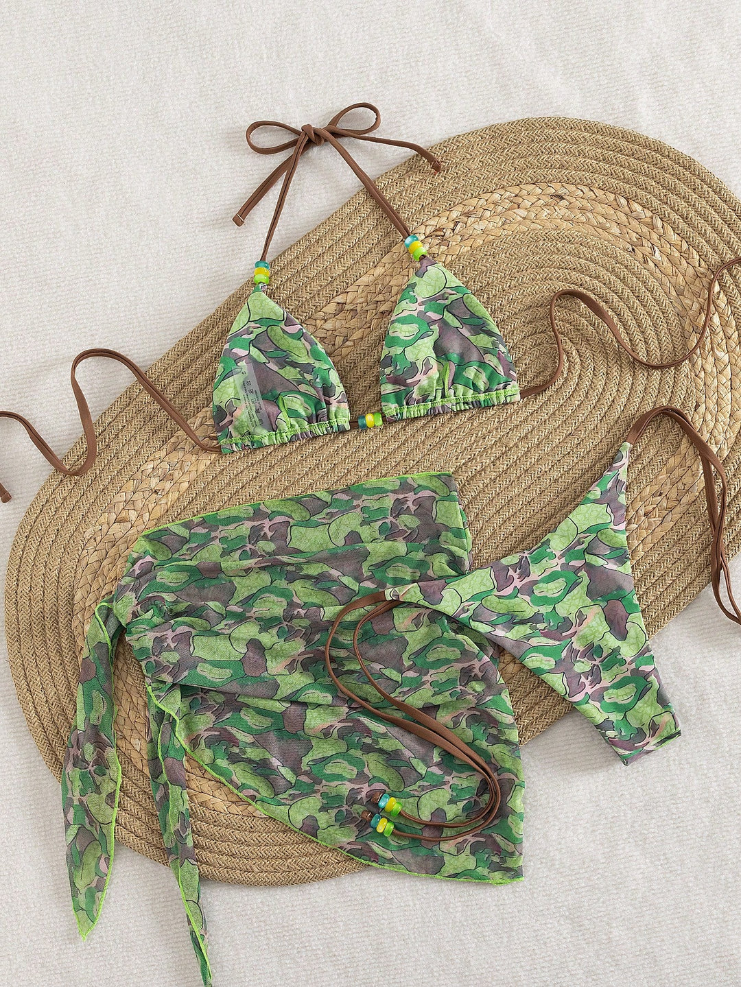 Set bikini SHEIN, verde
